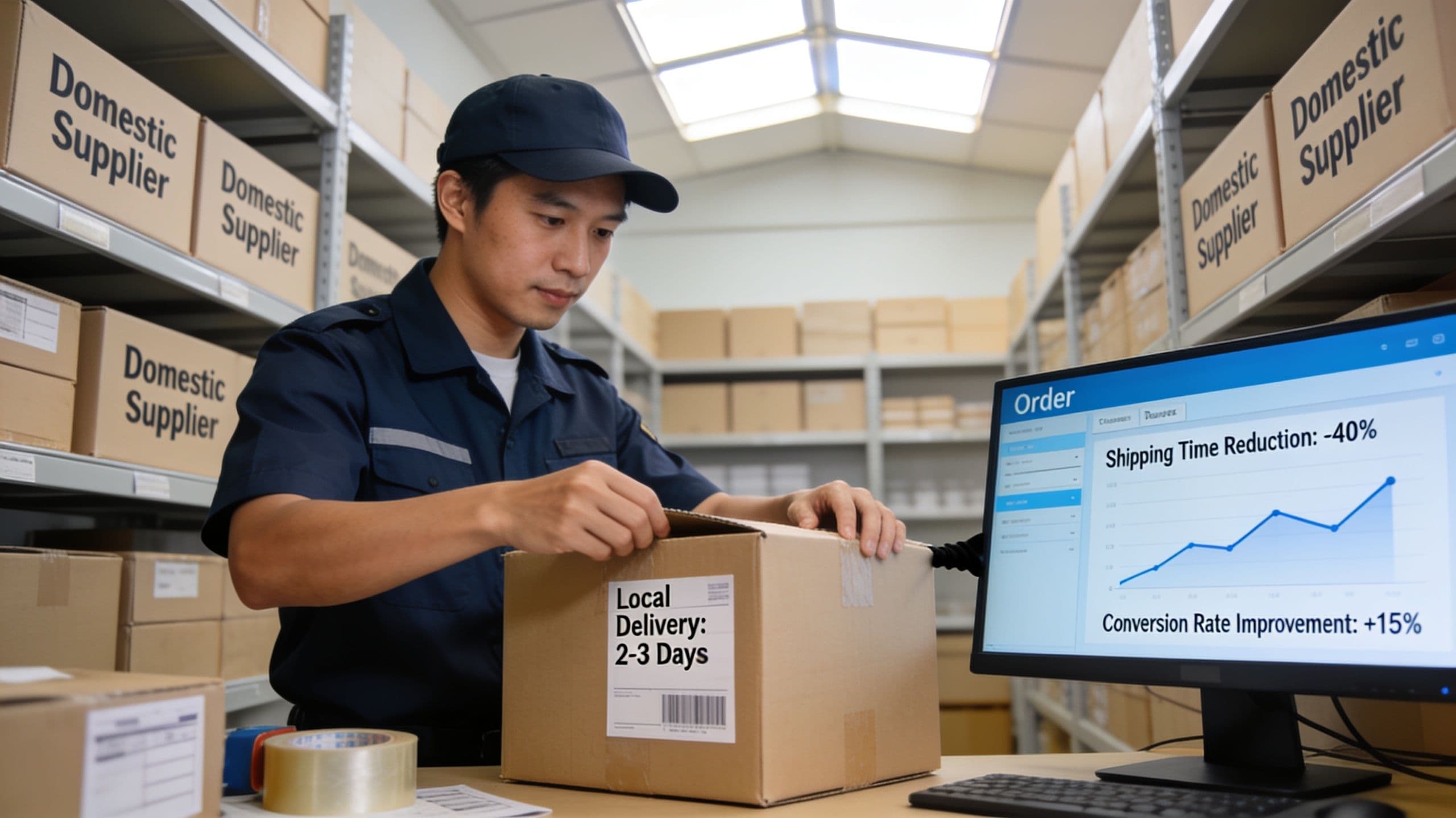 Editorial hero image for How Dropshipping With Domestic Suppliers Transforms the Customer Experience