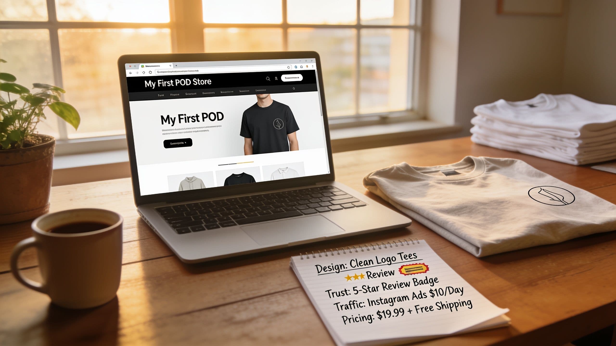 Editorial hero image for From Zero Reviews to First Sales in Print on Demand: A Realistic Early Traction Guide